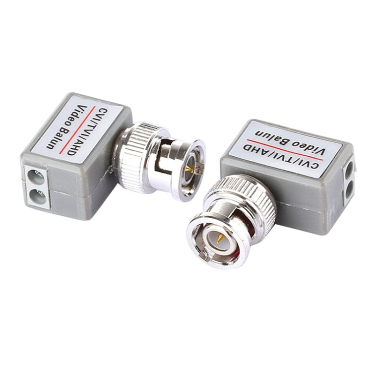 2 adattatori coassiali balun video passivi 202C-HD CVI/TVI/AHD 1CH, 202C-HD