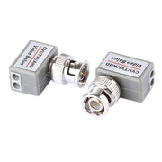 2 adattatori coassiali balun video passivi 202C-HD CVI/TVI/AHD 1CH, 202C-HD