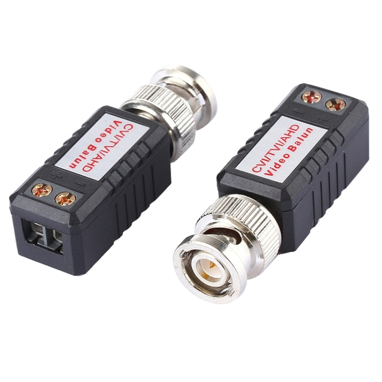 2 PCS HD 202E Versione migliorata Coassiale CVI/TVI/AHD 1CH Ricetrasmettitore video balun passivo, 202E