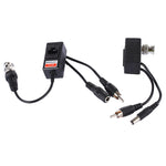 Ricetrasmettitore balun alimentazione audio video coassiale