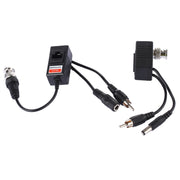 Ricetrasmettitore balun di alimentazione audio video CVI/TVI/AHD coassiale da 2 PC HD 213B-C, 213B-C