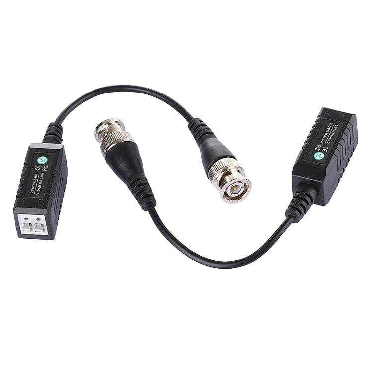 2 PCS HD 302B Coassiale CVI/TVI/AHD 1CH Ricetrasmettitore video balun passivo, 302B