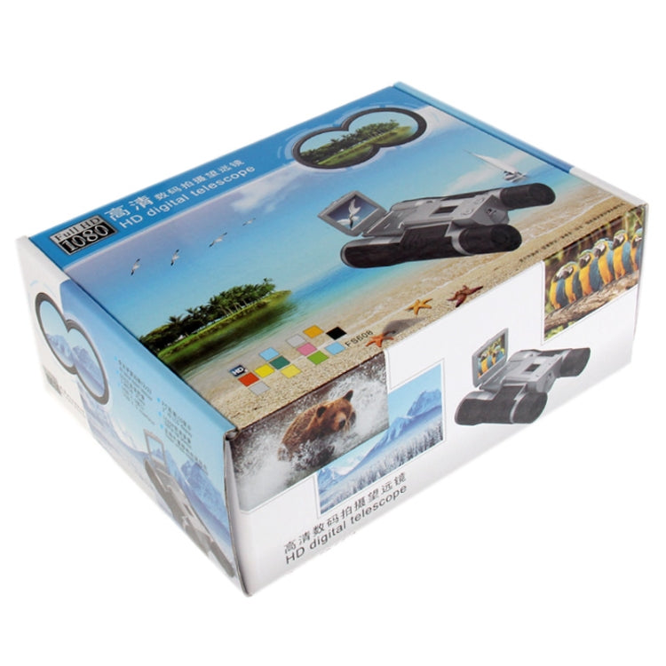 Fotocamera digitale binoculare con telescopio zoom 12 x 32 LCD TFT da 2,0 pollici, 12X32 2.0 inch LCD