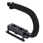 Maniglia del supporto di montaggio a forma di C per DSLR / videocamera DV