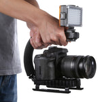Maniglia del supporto di montaggio a forma di C per DSLR / videocamera DV