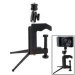 Treppiede pieghevole portatile multifunzione con morsetto per fotocamera digitale Mini Card