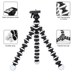 Supporto per treppiede per fotocamera digitale con impugnatura flessibile, carico: 2 kg, Medium