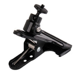 Supporto con morsetto girevole per fotocamera da studio