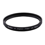 Filtro UV per obiettivo con telaio in lega di alluminio per fotocamera digitale da 52 mm, 52mm