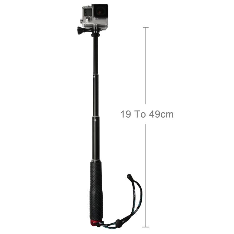 Monopiede estensibile 19-49 cm per action camera