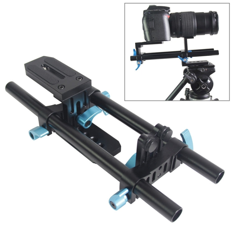 YEANGU YLG1005B Asta per stent semplice da 15 mm per fotocamere reflex, YLG1005B