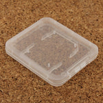 Scatola per schede di memoria in plastica trasparente da 100 pezzi per scheda di memoria Secure Digital/scheda SD, SD Card