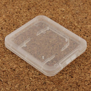Scatola per schede di memoria in plastica trasparente da 100 pezzi per scheda di memoria Secure Digital/scheda SD, SD Card