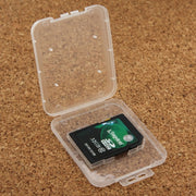 Scatola per schede di memoria in plastica trasparente da 100 pezzi per scheda di memoria Secure Digital/scheda SD, SD Card