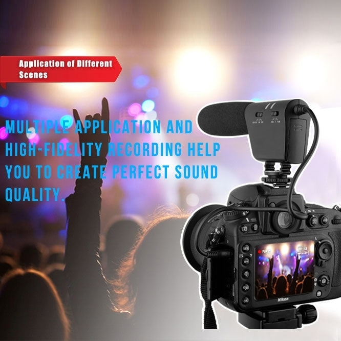 Microfono Takstar SGC-598 per videocamere DSLR e DV
