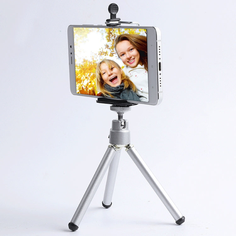 Treppiede portatile girevole 360° per smartphone