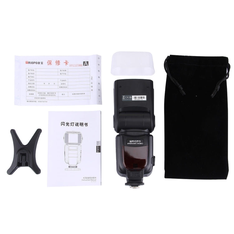 Trio TR-960ii Flash Speedlite per fotocamere DSLR Canon/Nikon, TR-960ii