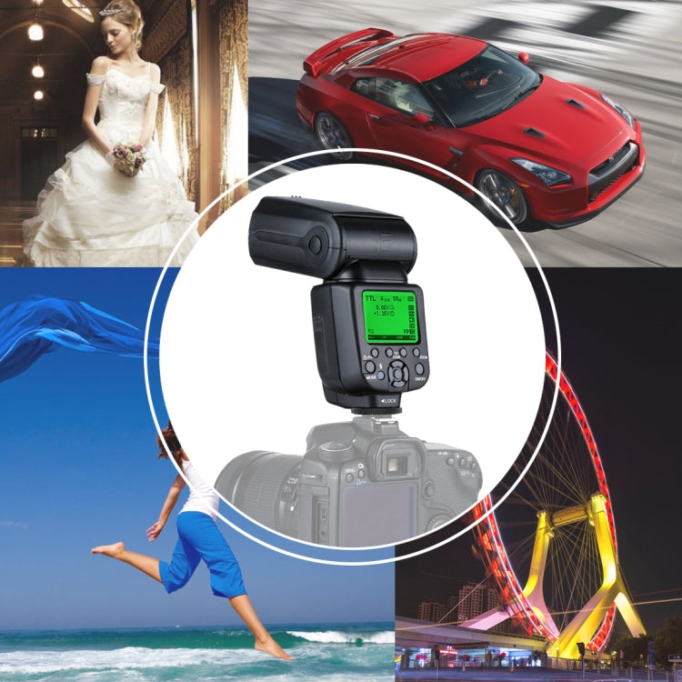 Trio TR-960iii Flash Speedlite per fotocamere DSLR Canon/Nikon, TR-960iii