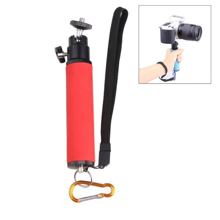 Supporto per flash LED in spugna Steadicam monopiede portatile con giunto cardanico per fotocamera reflex, Handheld Monopod (Red), Handheld Monopod (Blue), Handheld Monopod (Green), Handheld Monopod (Orange)