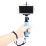 Supporto per flash LED in spugna Steadicam monopiede portatile con giunto cardanico per fotocamera reflex, Handheld Monopod (Red), Handheld Monopod (Blue), Handheld Monopod (Green), Handheld Monopod (Orange)