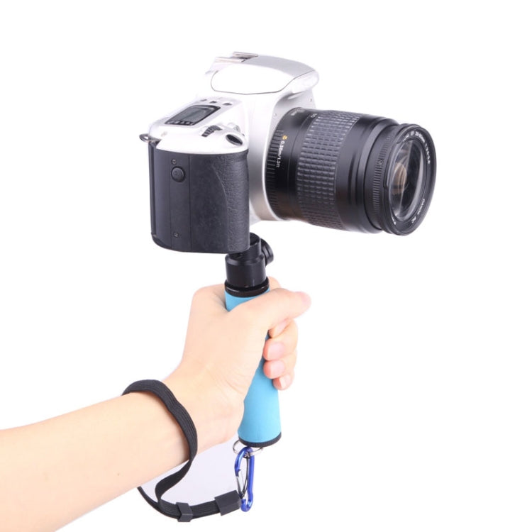 Supporto per flash LED in spugna Steadicam monopiede portatile con giunto cardanico per fotocamera reflex, Handheld Monopod (Red), Handheld Monopod (Blue), Handheld Monopod (Green), Handheld Monopod (Orange)