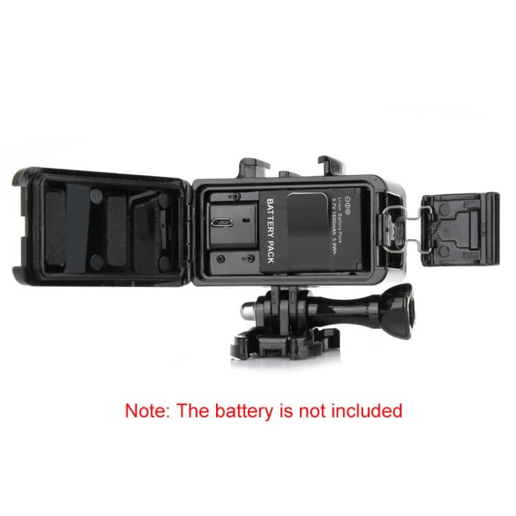 Luce video impermeabile 300 lumen per action camera