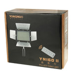 YONGNUO YN-160 II Luce video LED con telecomando di luminanza per fotocamera DSLR Canon Nikon, YN-160 II