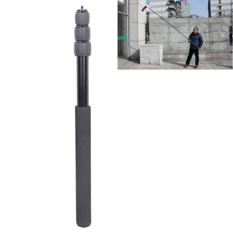 Supporto per asta portatile in lega di alluminio per fotocamera reflex/microfono con luce LED, lunghezza massima: 173 cm
