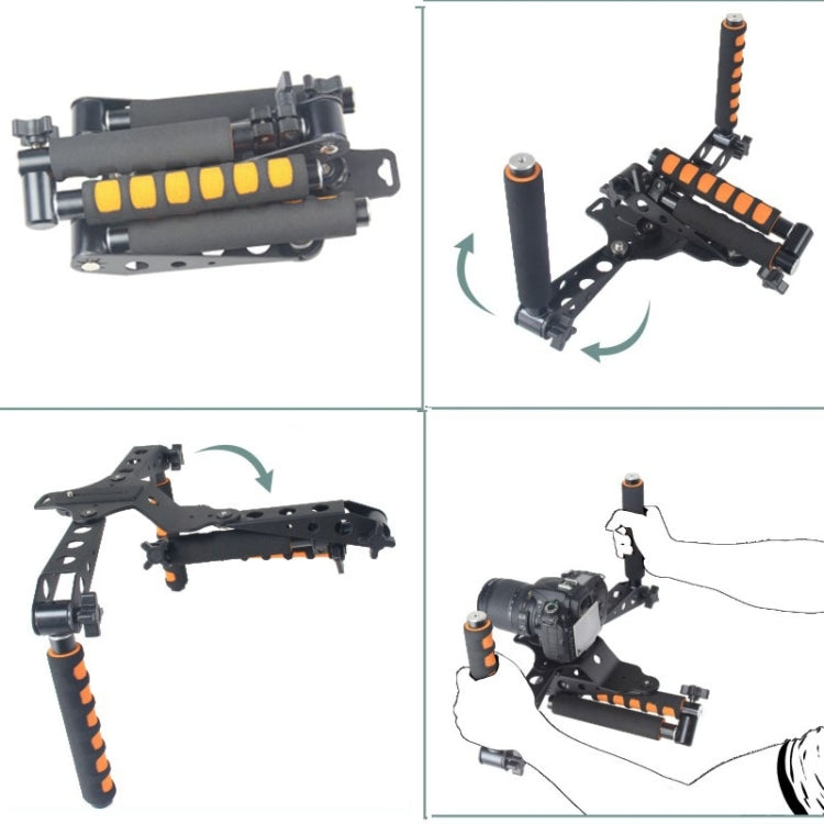 YELANGU YLG0107D Rig I Maniglie multifunzionali Supporto a spalla per fotocamera per fotocamera DSLR/videocamera
