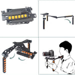 YELANGU YLG0107D Rig I Maniglie multifunzionali Supporto a spalla per fotocamera per fotocamera DSLR/videocamera