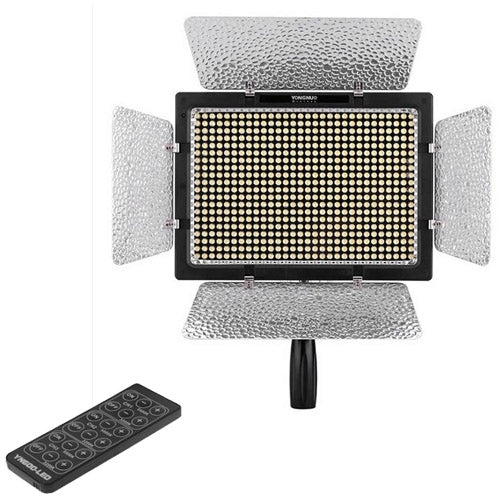 YONGNUO YN600L 600 LED 5500K Luce video LED regolabile con temperatura di colore per videocamera DSLR Canon / Nikon / Sony, YN600L