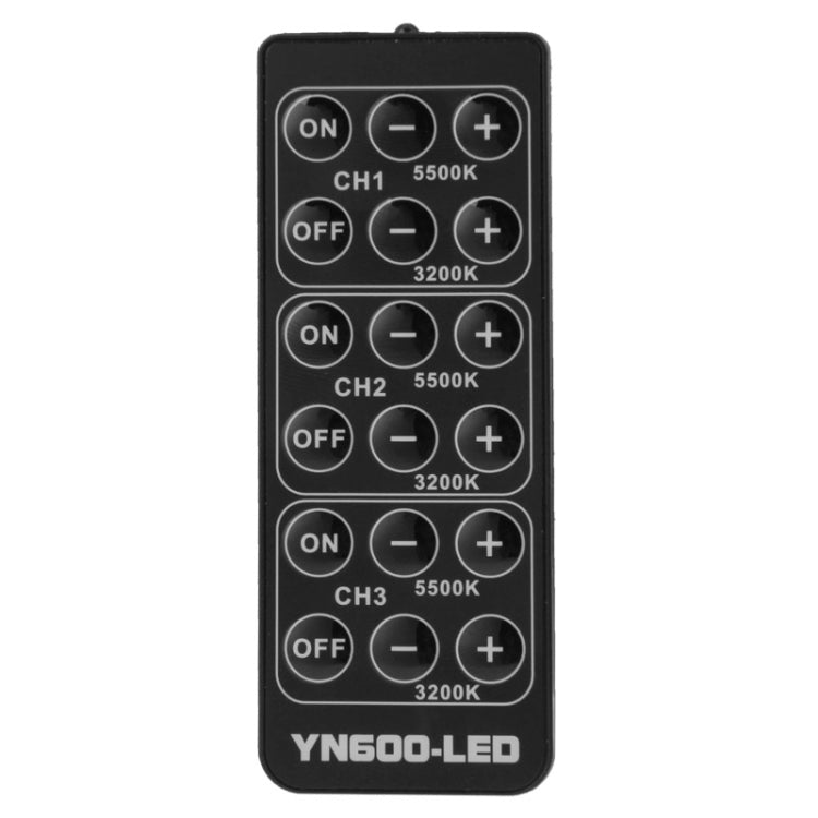 YONGNUO YN600L 600 LED 5500K Luce video LED regolabile con temperatura di colore per videocamera DSLR Canon / Nikon / Sony, YN600L