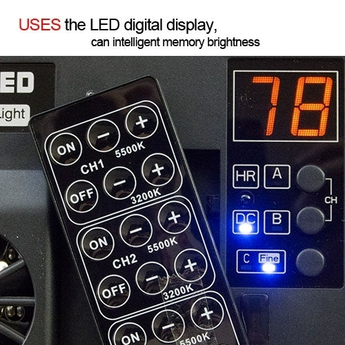YONGNUO YN600L 600 LED 5500K Luce video LED regolabile con temperatura di colore per videocamera DSLR Canon / Nikon / Sony, YN600L
