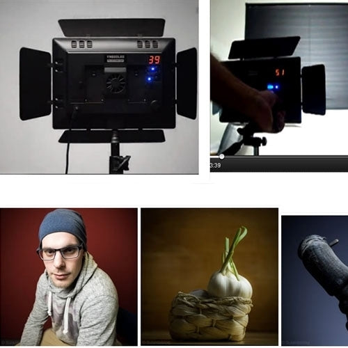 YONGNUO YN600L 600 LED 5500K Luce video LED regolabile con temperatura di colore per videocamera DSLR Canon / Nikon / Sony, YN600L
