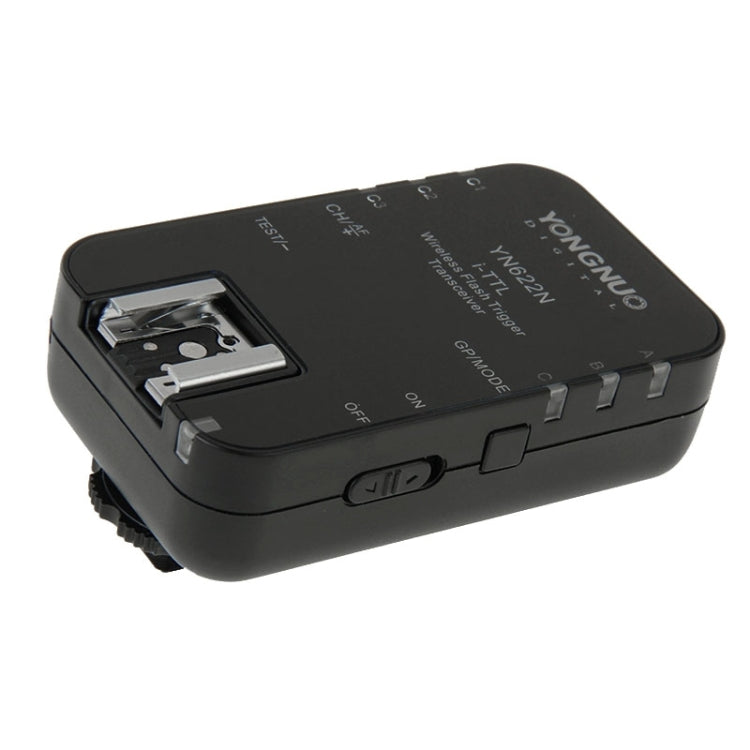 YONGNUO YN622N-KIT Controller trigger flash wireless i-TTL + kit ricetrasmettitore per fotocamera Nikon, for Nikon