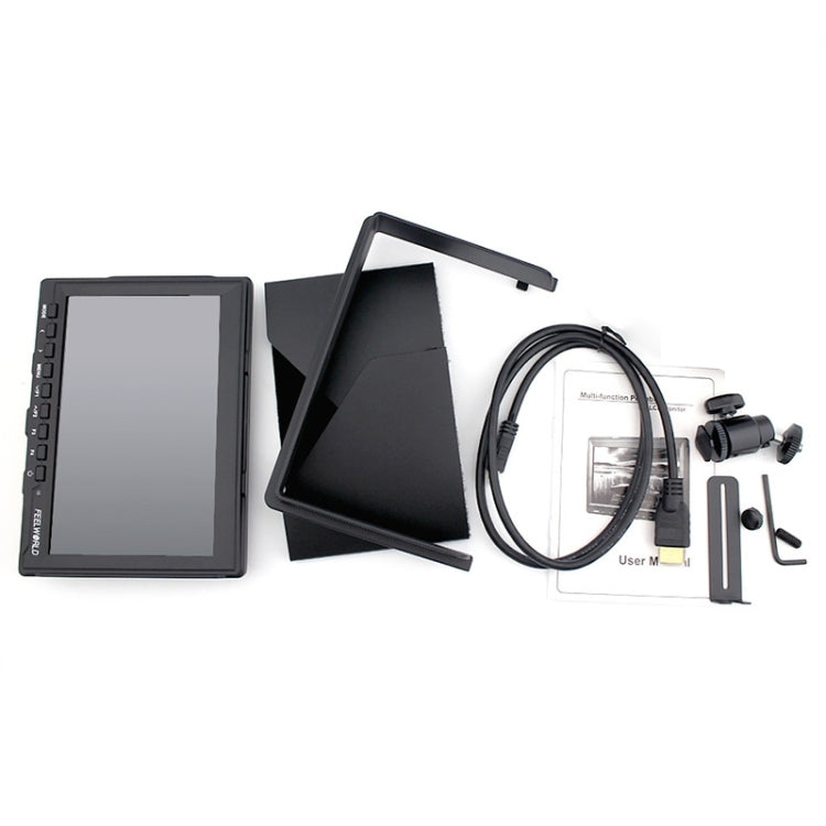 FEELWORLD FW-759 Monitor da campo per fotocamera da 7 pollici dal design sottile 1280 x 800 HDMI 1080P