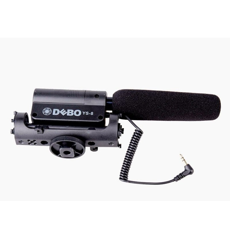 DEBO YS-8 Microfono dedicato per interviste fotografiche professionali per videocamera DSLR e DV