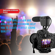 Microfono DEBO YS-8 per videocamere DSLR e DV