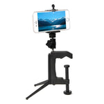 Supporto da tavolo con morsetto fisso per action camera