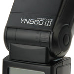 YN-560 III Speedlite flash wireless a raggio ultra lungo con slitta in metallo per fotocamera DSLR Canon / Nikon / Pentax / Olympus, YN-560 III