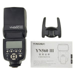 YN-560 III Speedlite flash wireless a raggio ultra lungo con slitta in metallo per fotocamera DSLR Canon / Nikon / Pentax / Olympus, YN-560 III