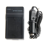 Caricabatteria da auto per batteria per fotocamera digitale per Casio NP-130, NP-130