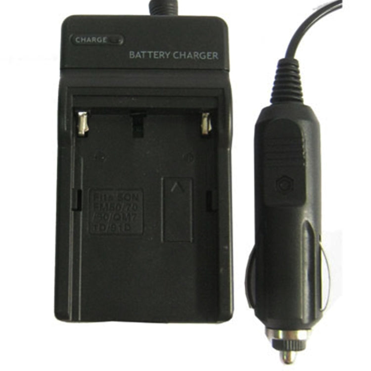 Caricabatteria per fotocamera digitale per SONY FM50/ 70/ 90/ QM71D/ 91D, FM50