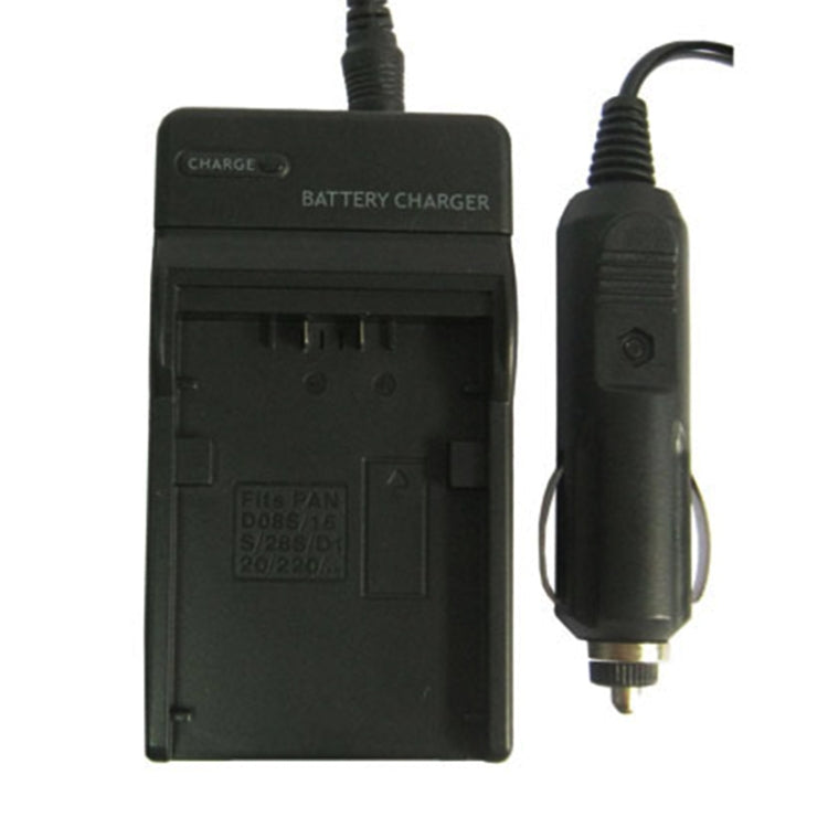 Caricabatteria per fotocamera digitale per Panasonic D08S/ 16S/ 28S/ D120/ 220/ 320, D08S