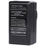 Caricabatteria da auto per batteria per fotocamera digitale per batteria al litio Panasonic VBN130 / D54S, VBN130
