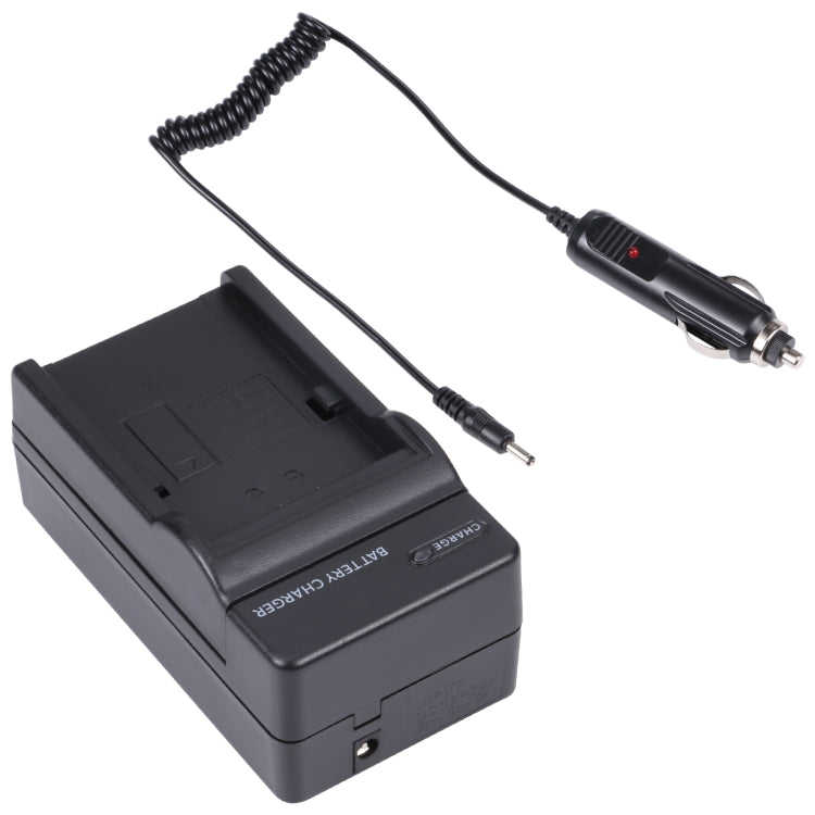 Caricabatteria da auto per batteria per fotocamera digitale per batteria al litio Panasonic VBN130 / D54S, VBN130
