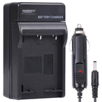 Caricabatteria da auto per batteria per fotocamera digitale per FUJI NP-W126, NP-W126