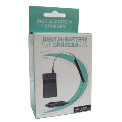 Caricabatteria da auto per batteria per fotocamera digitale per KODAK LB4/ NP500/ NP600, LB4/ NP500/ NP600