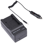 Caricabatteria da auto per fotocamera digitale per JVC VG121UT, VG121UT
