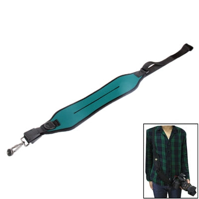 Tracolla rapida in neoprene elastico antiscivolo per fotocamera, Gray, Deep Green